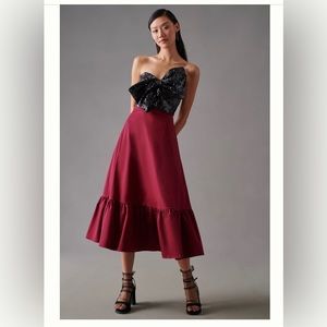 Anthropologie, Hutch Sequin Bow Dress - size 20W, NWT